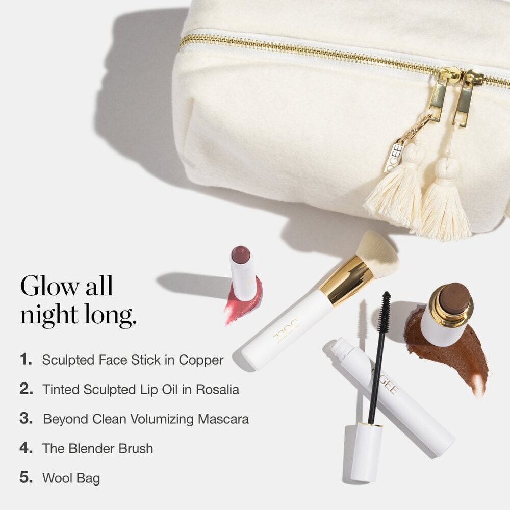 NEW OGEE Minute to Glow 3 step skincare bundle $220 msrp face stick lip oil - Picture 7 of 8